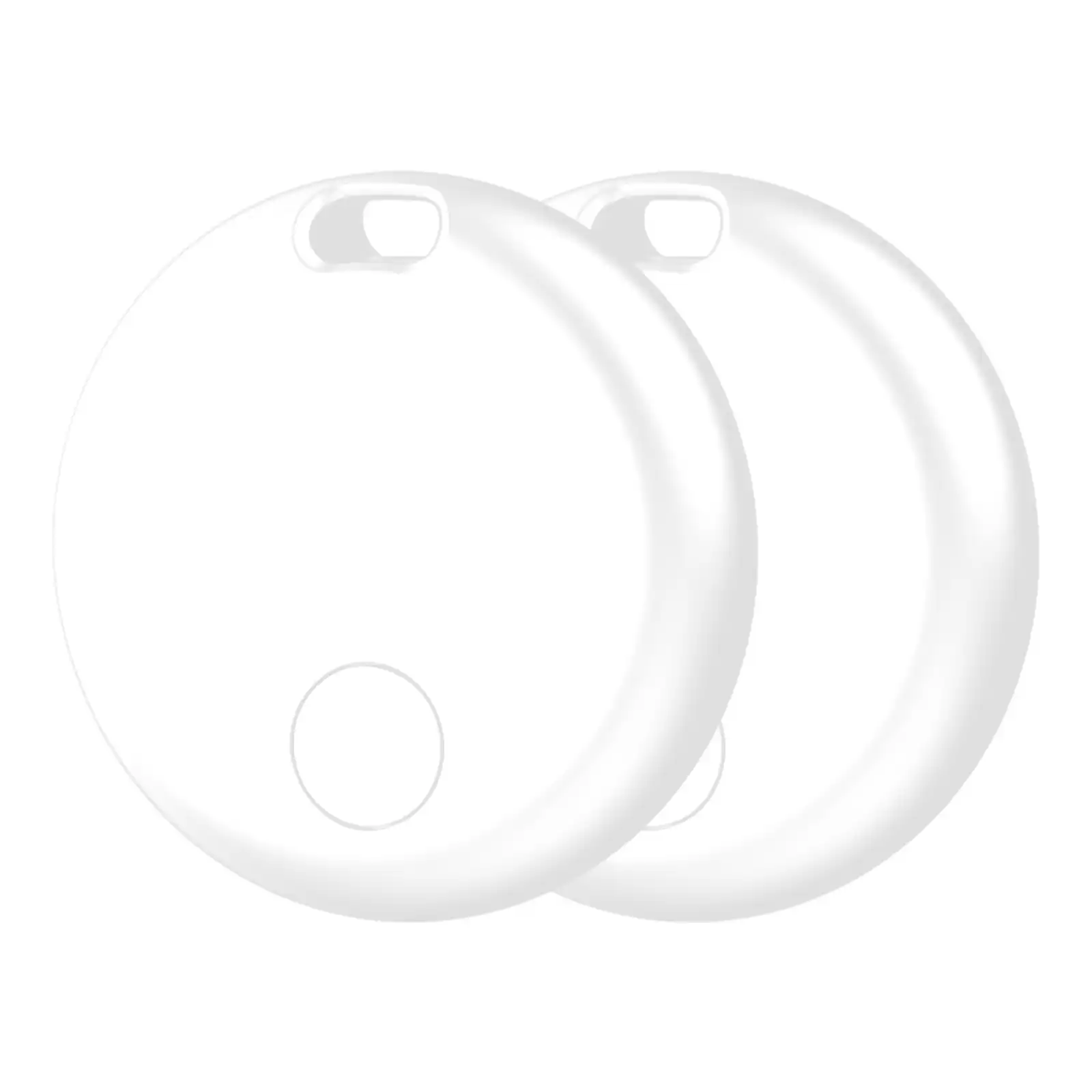 Find My Locator Find Anti-loss Device Global Remote Tracking, Only Applicable To iOS, Elderly Children Pet Positioning Tracker Anti-lost, 2 Pack, White