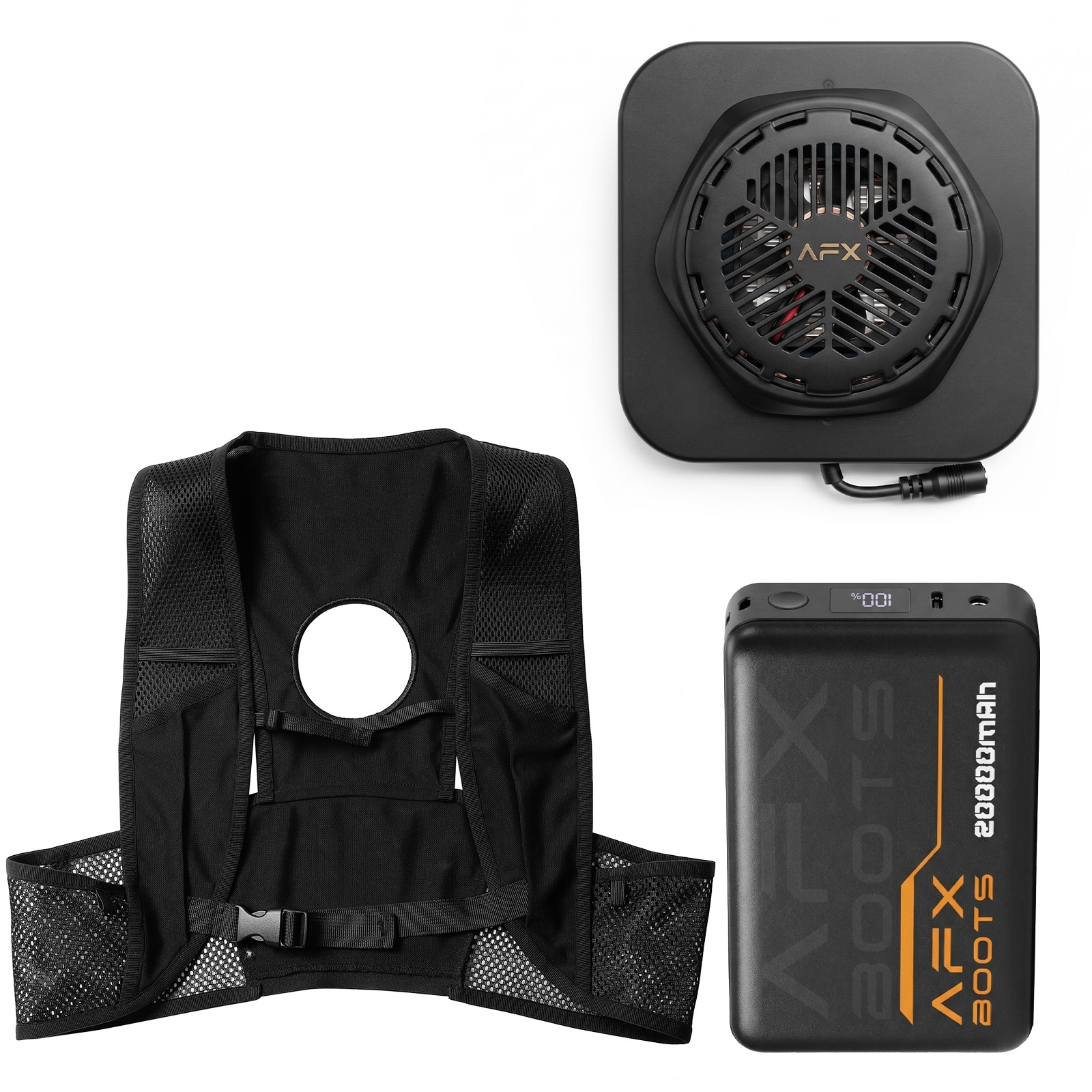 ペルチェ ベスト 110mm大型冷却デバイス搭載 最大-20℃ 20000mAh大容量 冷却ベスト フリーサイズ Type-C充電対応 PSE認証済 3段階切替 静音設計 長時間稼働 通気 暑さ対策 熱中症予防