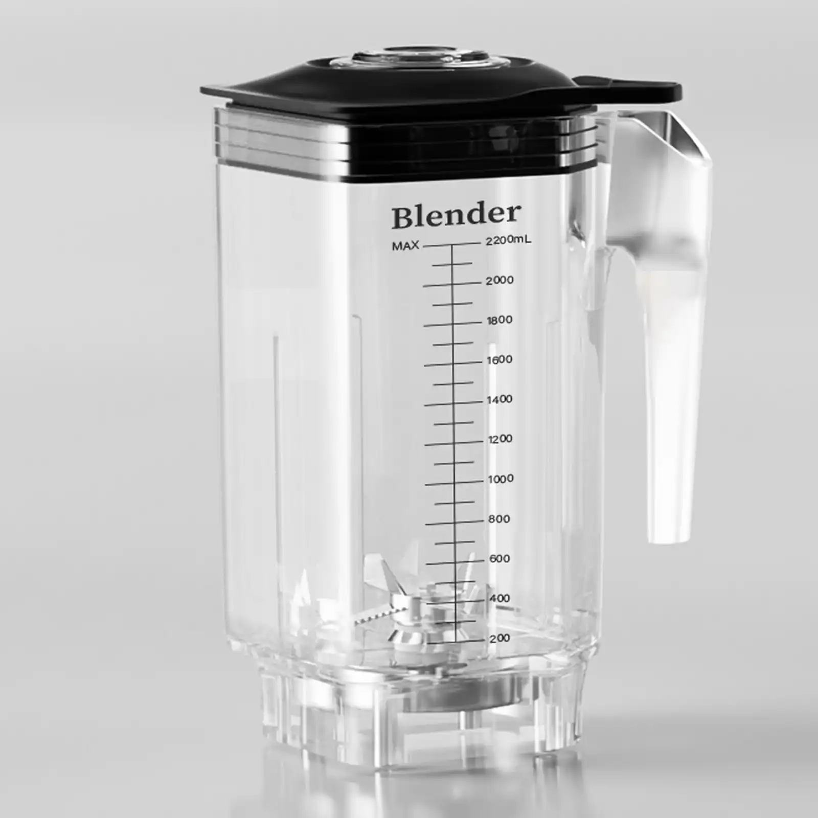 WantJoin Professional Commercial Blender Cups, ONLY for WantJoin 9004 Blender Shield Quiet Sound Enclosure 2200W Industries Strong and Quiet Professional-Grade Power (Plastic)
