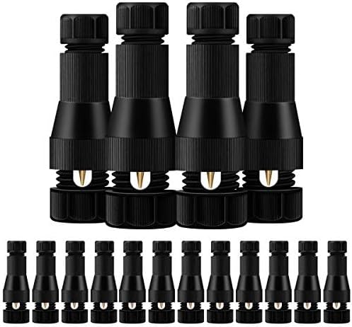 ZUCKEO 16 Pack Low Voltage Wire Connectors, 12-16 Gauge Cable Connectors Work for Low Voltage Landscape Lights LED Flood Yard Light Outdoor Spotlight