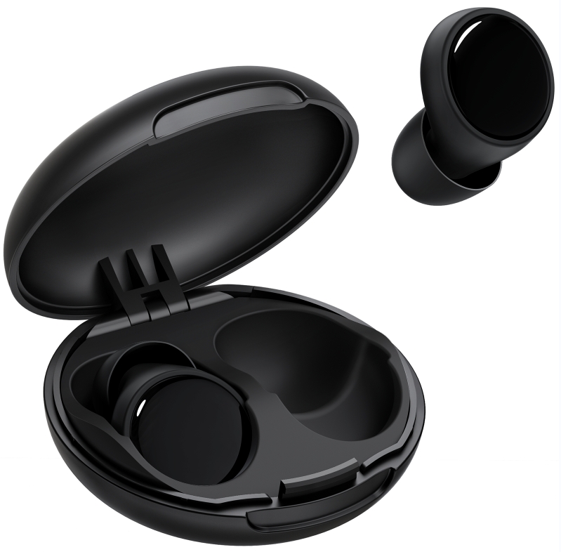 Ear plugs for Sleeping 45dB Noise Cancelling Ear plugs for Focus, Travel, Concert & Event, Work & Noise Sensitivity Silicone Hearing Protection Earplugs with 8 Ear Tips Noise Reduction Ear plugs Black
